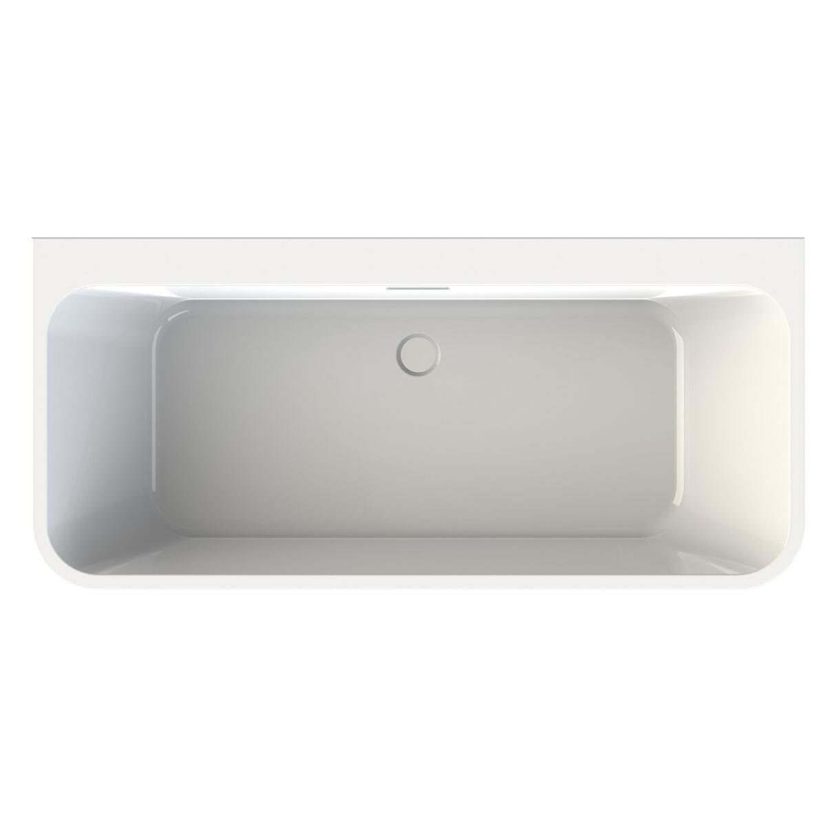 MYVA - Baignoire autoportante monobloc semi-îlot