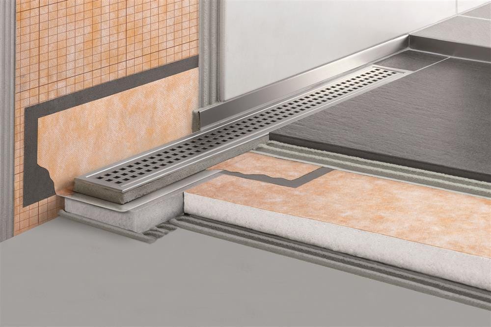 SCHLUTER-KERDI-LINE 800MM         KLVO50GSE80 SCHLUTER SYSTEMS  [KLVO50GSE80] 