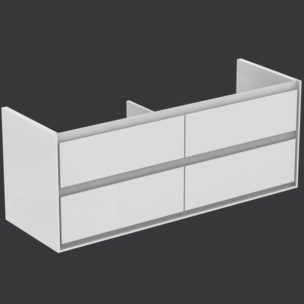 MEUBLE S/LAV.C.AIR 130X44 BLC LAQ/MAT E0824B2 IDEAL STANDARD FRANCE