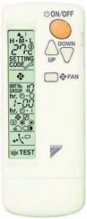 TELECOMMANDE INFRA CASSET.BYFQ60B3 BRC7EB530W DAIKIN  [BRC7EB530W]