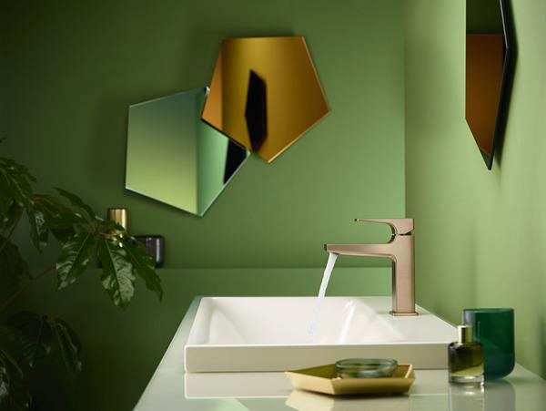 MITIGEUR LAV 110 METROPOL POIGN/MAN. 32507140 HANSGROHE  [32507140]