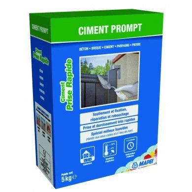 CIMENT PROMPT - Ciment prise rapide