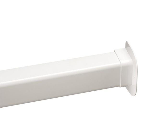 SORTIE DE MUR BLANC 110X75MM   110CMURO-WHITE