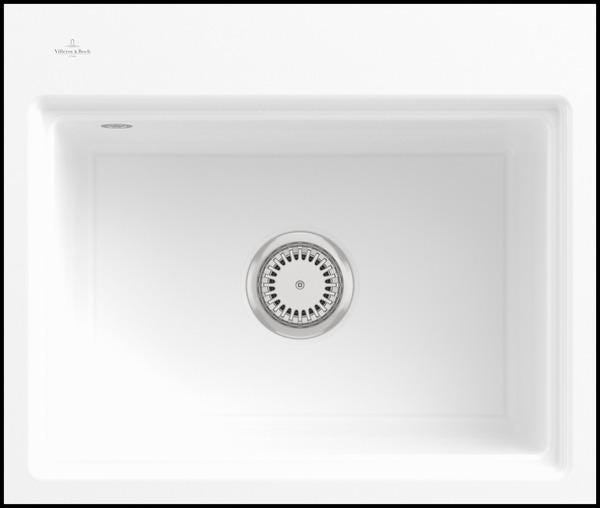 EVIER SUBWAY STYLE 60 S FLAT BLANC   33661FR1 VILLEROY BOCH  [33661FR1]
