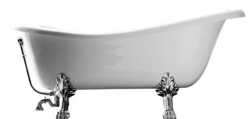 BAIGN. RETRO BLANC PARIGI .+ PIEDS    WPG1051 ONDYNA  [WPG1051]
