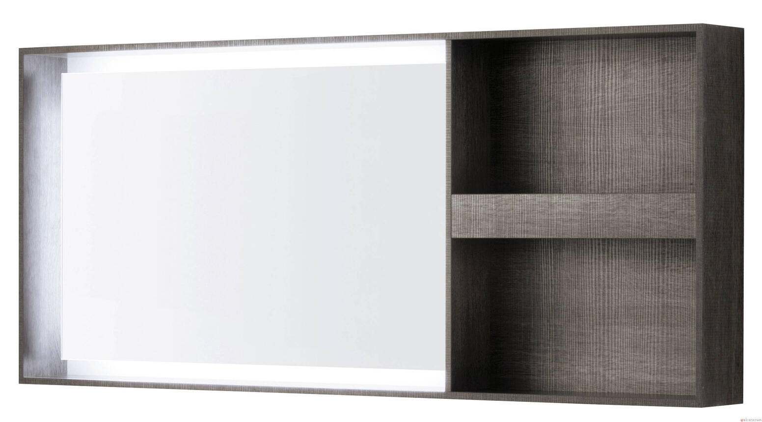 CITTERIO - Miroir avec éclairage périphérique indirect à rampe LED (40Watts - IP 44)
