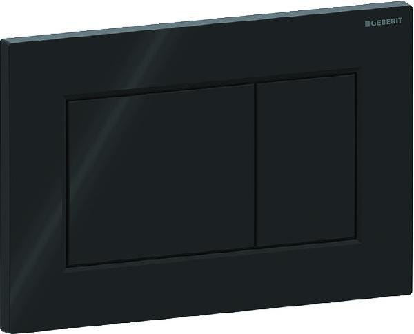 PLAQUE SIGMA01 DBLE/TCH NOIR/BR  115.660.DW.1 GEBERIT  [115.660.DW.1]
