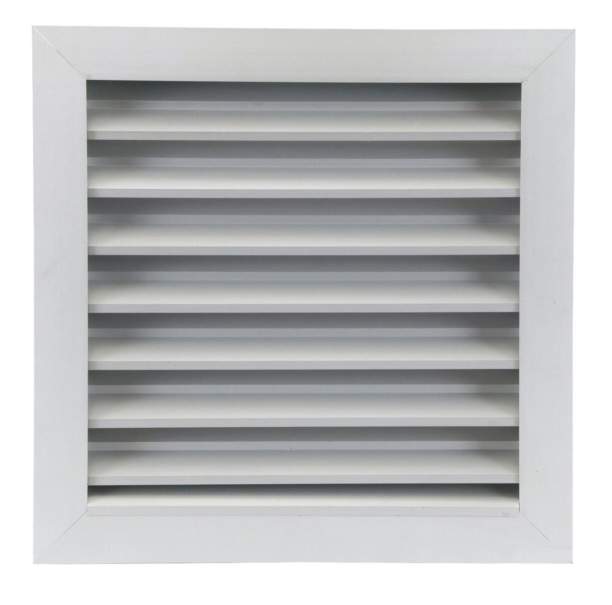 GRILLE EXTERIEURE - GAE 50 - Aluminium anodisé - Rectangulaire murale