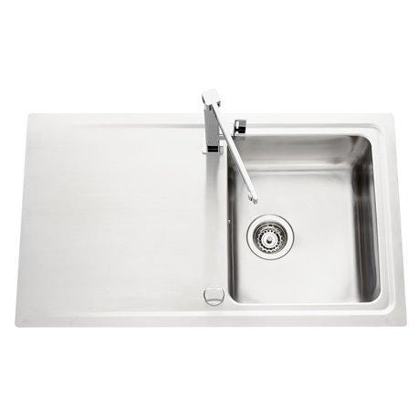 EVIER 1C.STROMBOLI 101X51 INOX JS EV58011 IMS JS AQUATOP  [EV58011 IMS]