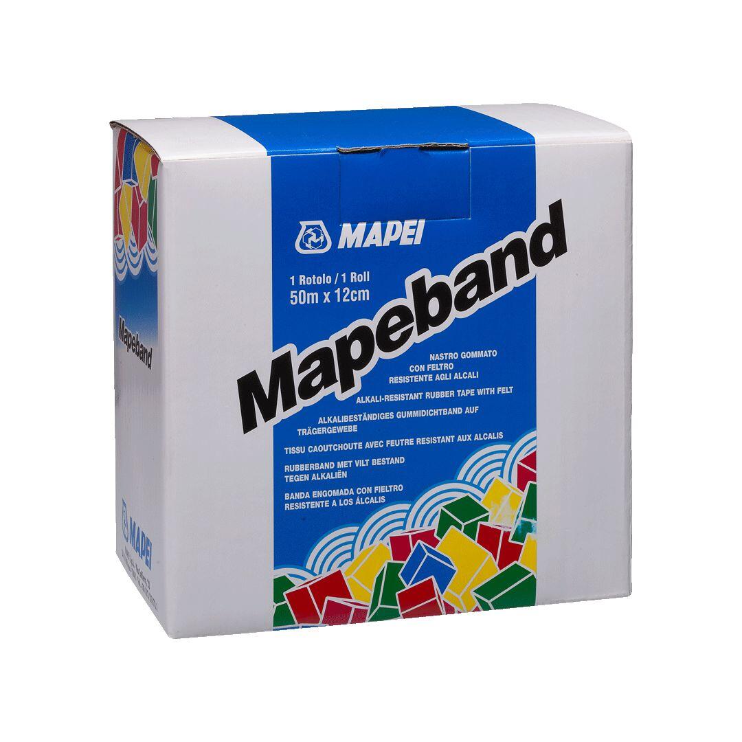 MAPEBAND - Bande de tissu polyester caoutchouté