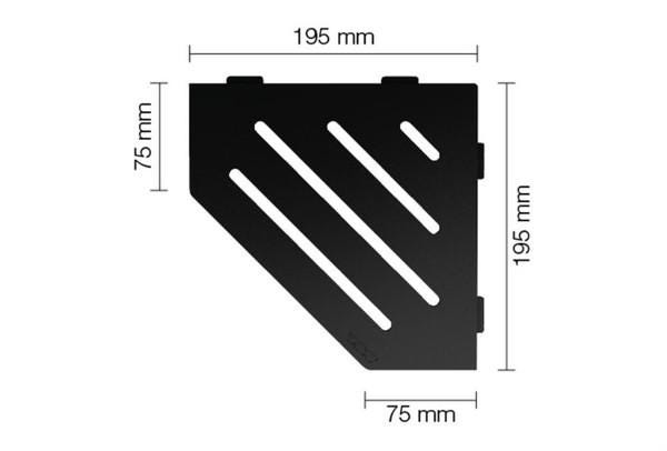 TABLETTE SCHLUT.-SHELF-E-S2 195 NO SES2D10MGS SCHLUTER SYSTEMS  [SES2D10MGS]
