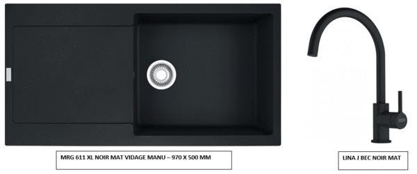 PACK MRG 611-XL , MARIS , EVIER FRAGRANIT , N FRANKE FRANCE  [270334]