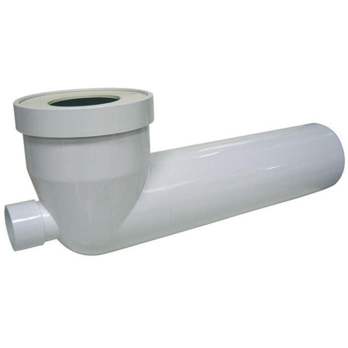 PIPE POUR WC EN PVC - Longue à prise d'Air