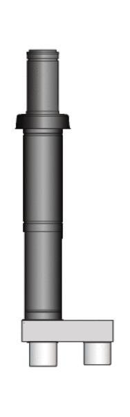VENTOUSE VERT. ALU-GALVA      DY835 100002473 DE DIETRICH EQUIP THERMIQU BDR  [100002473]