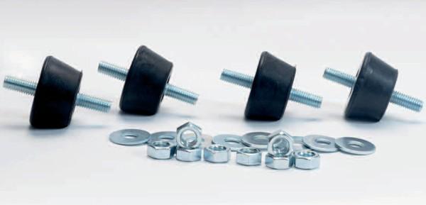 KIT ACCESSOIRE PLOT ANTI-VIBRATION M8  SI0004
