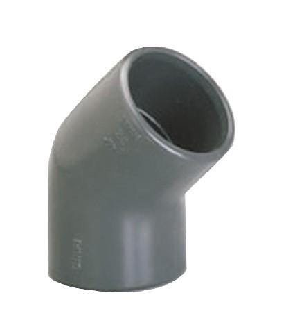 COUDE SPL 45' FF D25 PVC-U K62  SHT-2- XB8M25