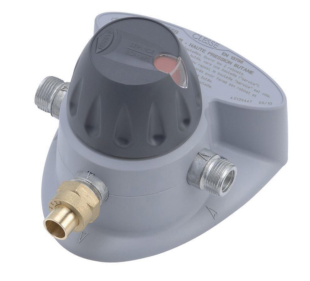 DETENDEUR - INVERSEUR GAZ BUTANE EN RECIPIENT - Inverseur automatique 1ère détente - 36 kW