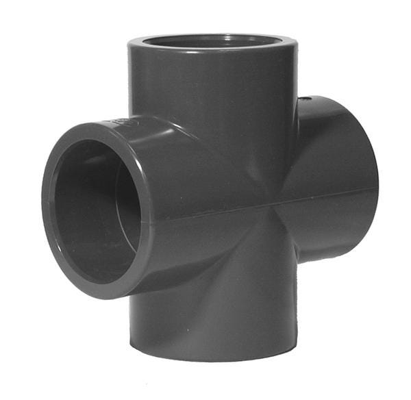 CROIX 90' FF D90 PN10 PVC A COLLER      XIV90 ALIAXIS - GLYNWED  [XIV90]