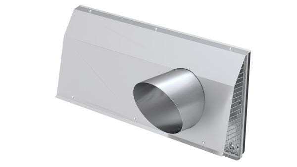 GRILLE AIR EXT.COMB.DROITE DN160    990430595