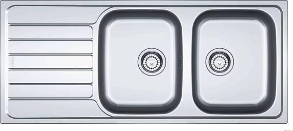 SPARK - Evier inox à encastrer à bords extraplats Profil Slimtop