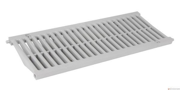 GRILLE CANIVEAU  50X20 A15 GRIS        UGRL88 NICOLL  [UGRL88]