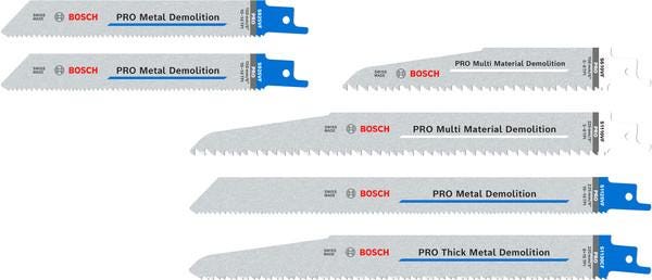 KIT 6 LAMES SCIE SABRE PRO BIM     2607011820 BOSCH ELECTROPORTATIF  [2607011820]