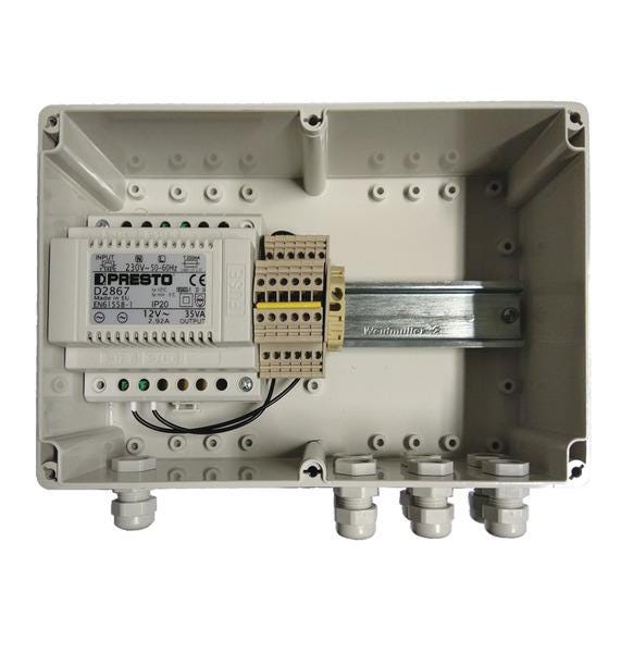 TRANSFO IP65 12V-35VA  4 A 6 ROB.PRESTO 90704 PRESTO LES ROBINETS  [90704]