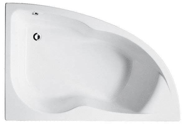 MICROMEGA DUO - Baignoire d'angle asymétrique avec tablier