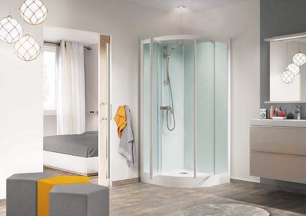 CABINE KINEPRIME GLASS 90       V.TR.CA782MTN AQUAPRODUCTION KINEDO  [CA782MTN]