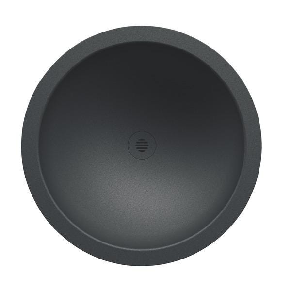 VASQUE ENCASTRE D385        NOIR MAT 120490BK DELABIE G ET J  [120490BK]
