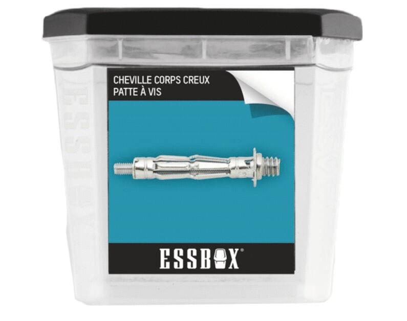 CHEVILLE METALLIQUE - À expansion avec pattes à vis - Essbox