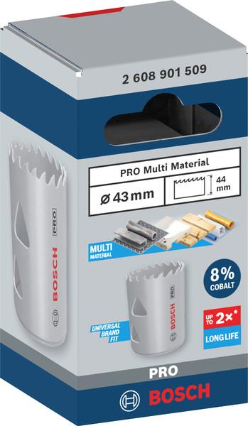 SCIE TREPAN PRO A VISSER 43MM      2608901509 BOSCH ELECTROPORTATIF  [2608901509]