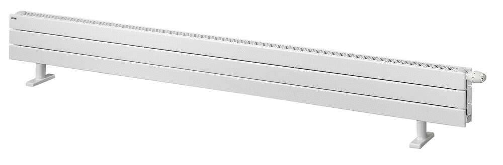 FASSANE PACK A AILETTES - CSXD - Plinthe Double - Radiateur décoratif de chauffage central - Acier