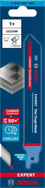 LAME SCIE SABRE - Expert Thick Tough Metal - Lame carbure