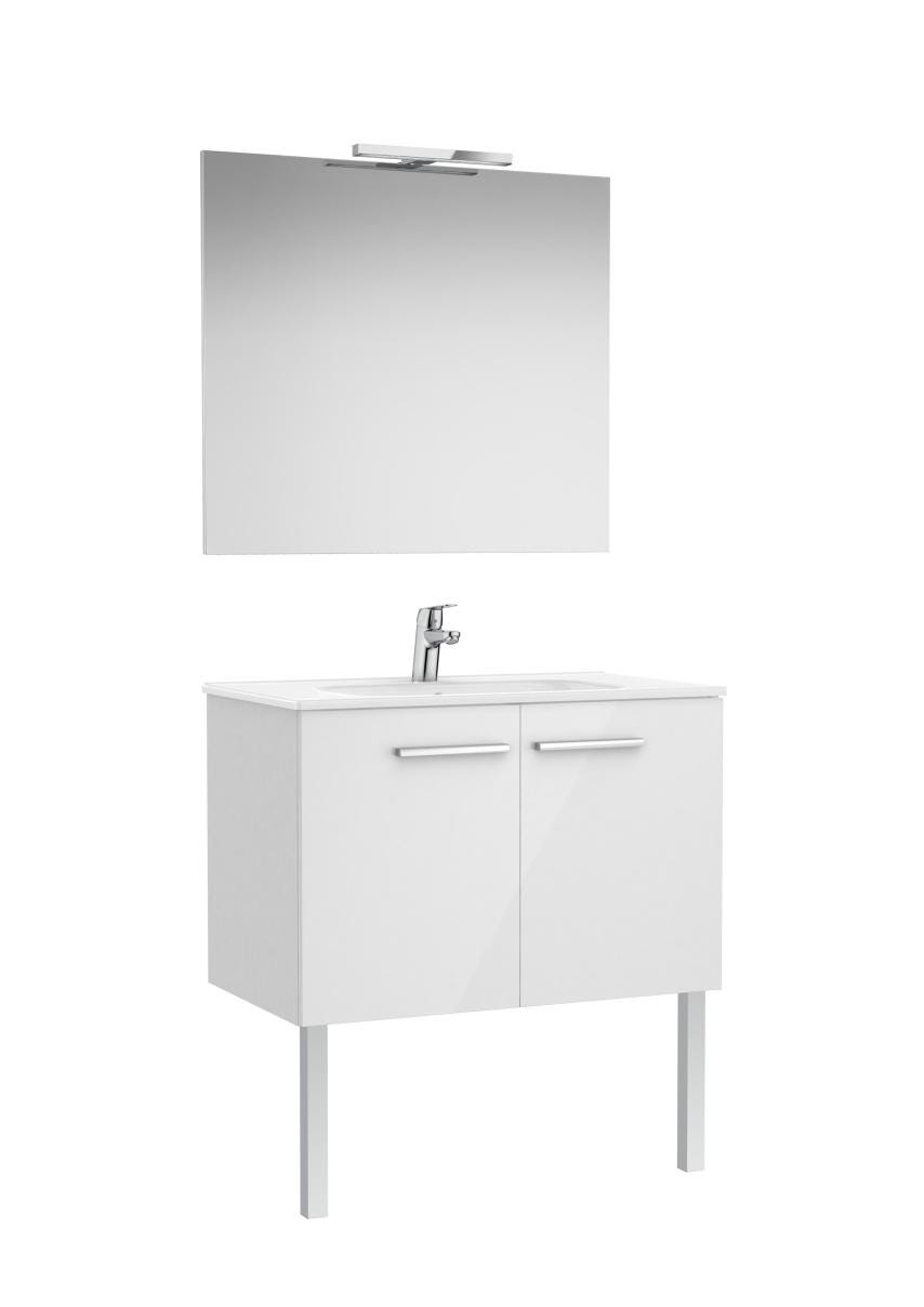 PACK MEUBLE VICTORIA 2P 80 BLC/BR  A851662806 ROCA SANITAIRE  [A851662806] 