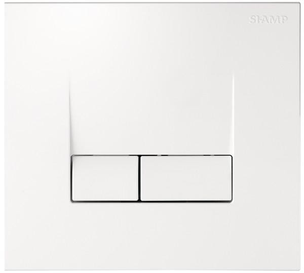 SMARTY - Plaque de commande double touche ABS