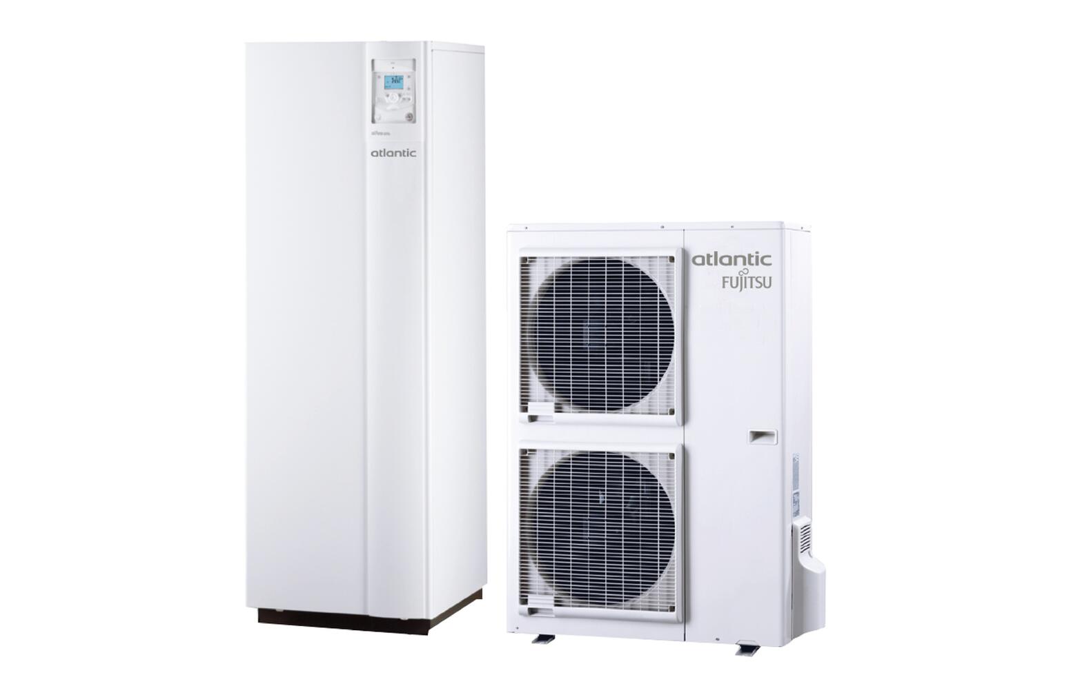 ALFEA HYBRID DUO GAZ R - PAC avec chaudière gaz à condensation intégrée - Régulation sur le prix des énergies et option rafraîchissement