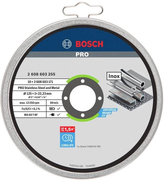 DISQUE A TRONÇONNER - Standard for Inox