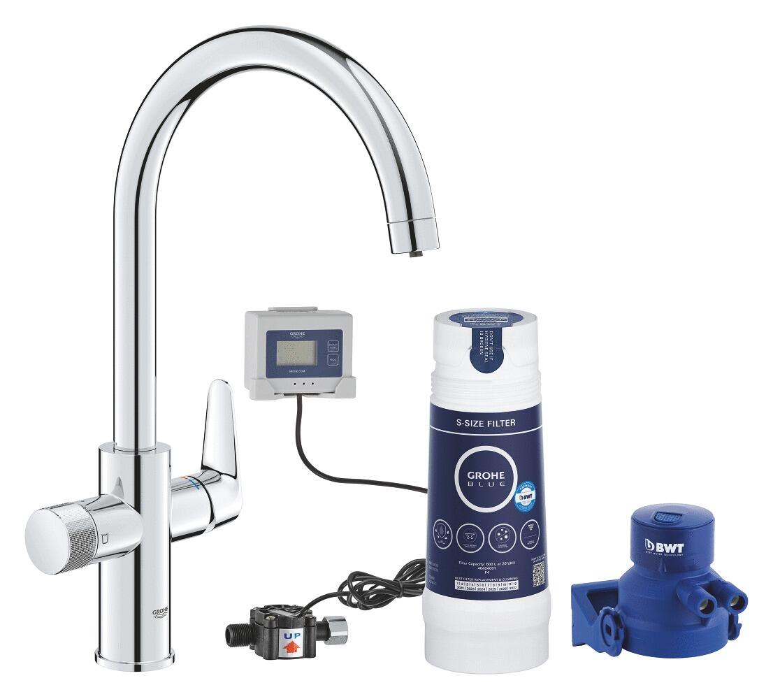 BLUE PURE - Mitigeur de cuisine avec système de filtration de l’eau