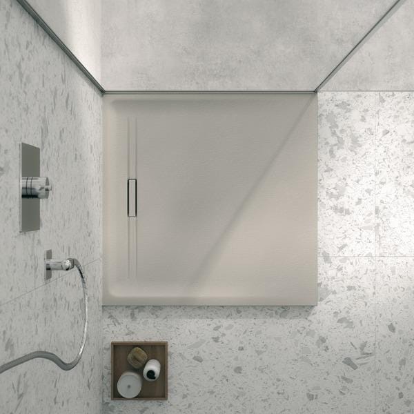 SESTRA - Receveur carré ultraplat à poser / à encastrer, synthèse
