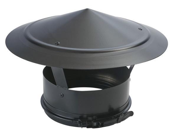 ACCESSOIRES POUR CONDUIT DOUBLE PAROI - Chapeau plat - sortie de toit