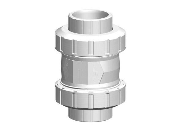 SOUPAPE DE RETENUE - Clapet à cône type 562 - PVDF-Standard a/emboîtures p/soudage, métrique