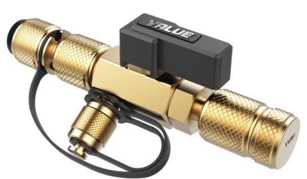DEMONTE SCHRADER +VANNE 1/4" ET 5/16" TF-VCR1 TEDDINGTON-FRANCE  [TF-VCR1]