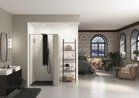 EKINOX P - Porte pivotante sans seuil, grande hauteur