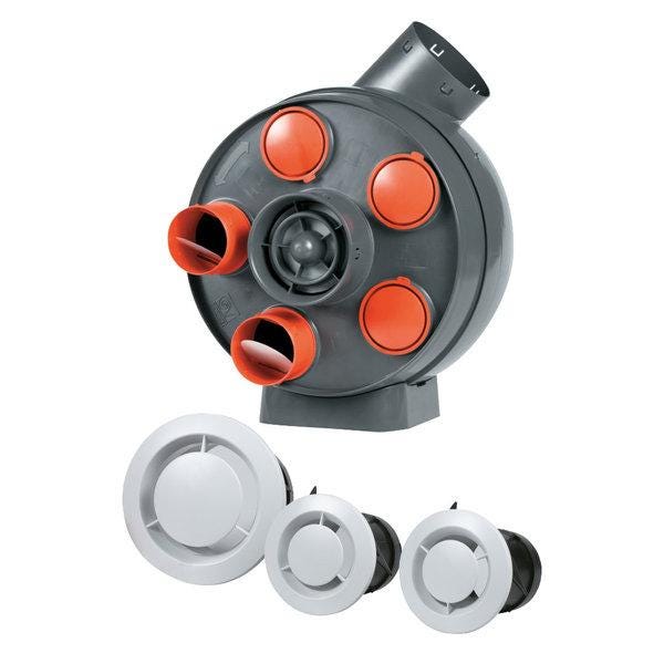 KIT VMC HYGROVAR PENTA + 3 BCHES        KVVPE AXELAIR