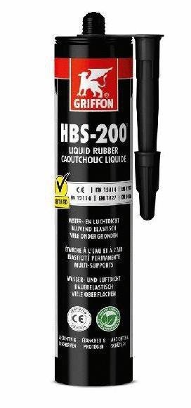 HBS-200 - CAOUTCHOUC LIQUIDE - Enduit écologique, universel pour protéger et rendre étanche à l'eau et à l'air