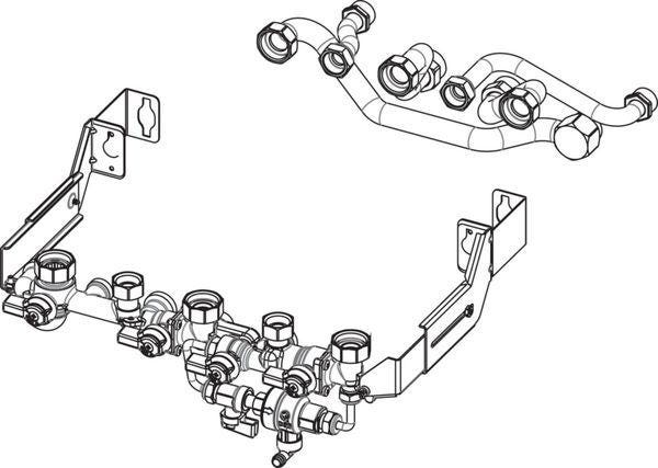 BARRETTE-NF + EASY INST 5 FF URBIA    3319576 ARISTON CHAFFOTEAUX  [3319576]
