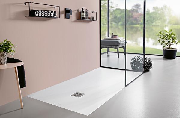 PLANEO - Receveur extraplat rectangulaire, acrylique