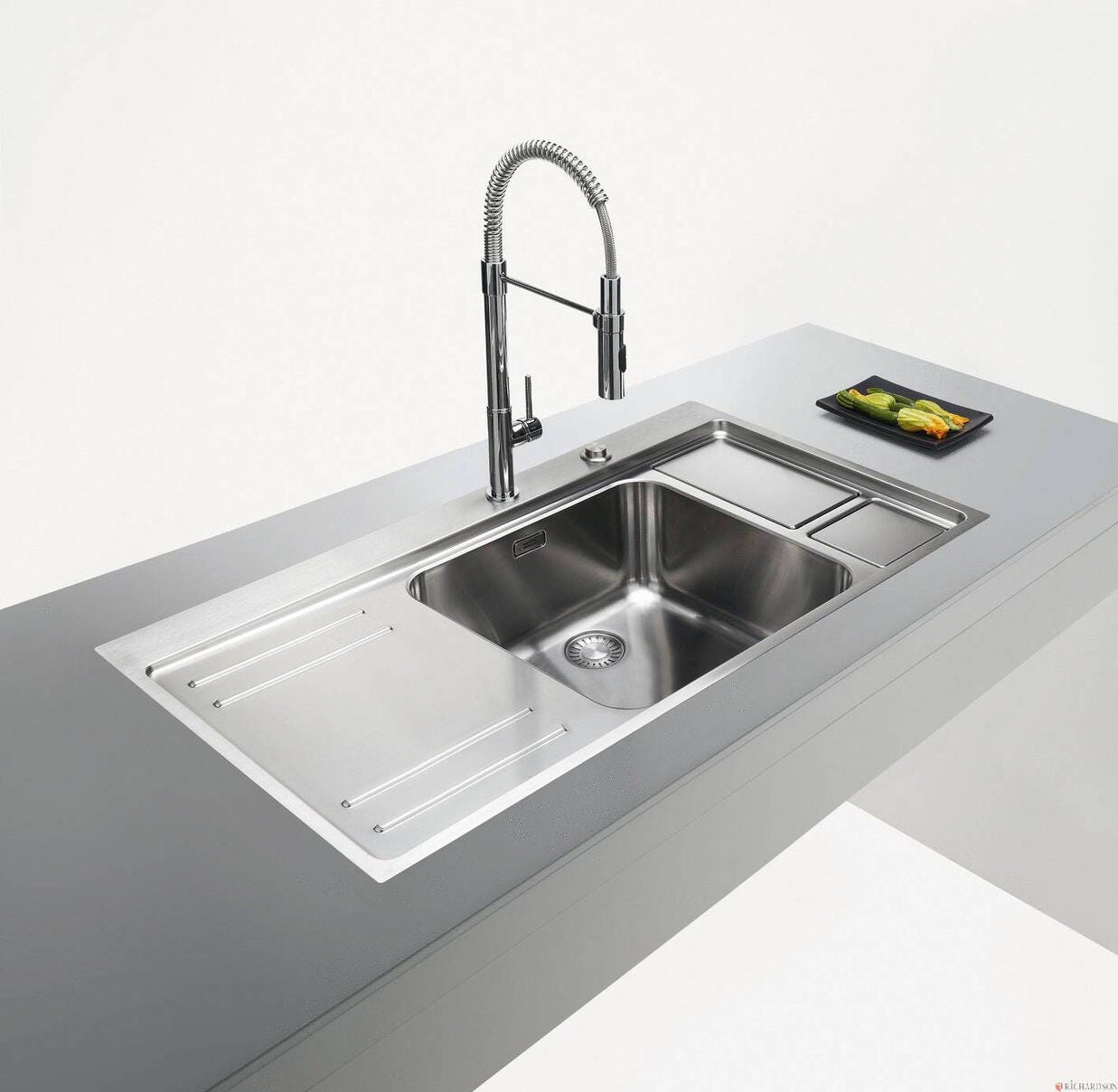 LARGO WORKCENTER - Cuve inox à encastrer