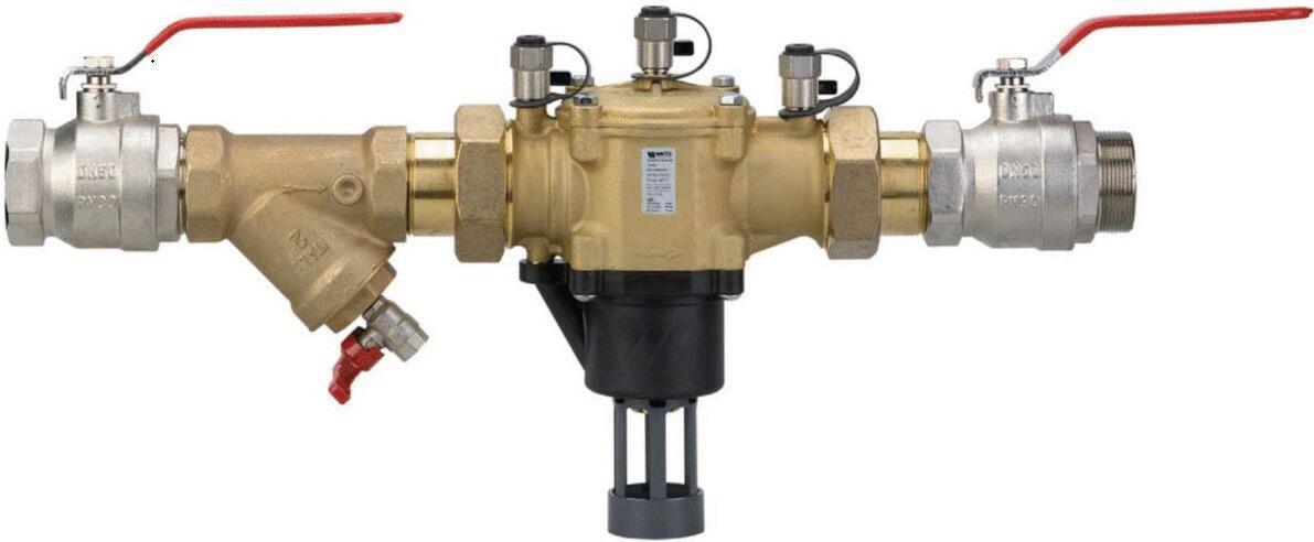 ENSEMBLE DE PROTECTION EDP BA BM - Avec disconnecteur BABM avec 2 vannes boisseaux sphériques et filtre à tamis inox